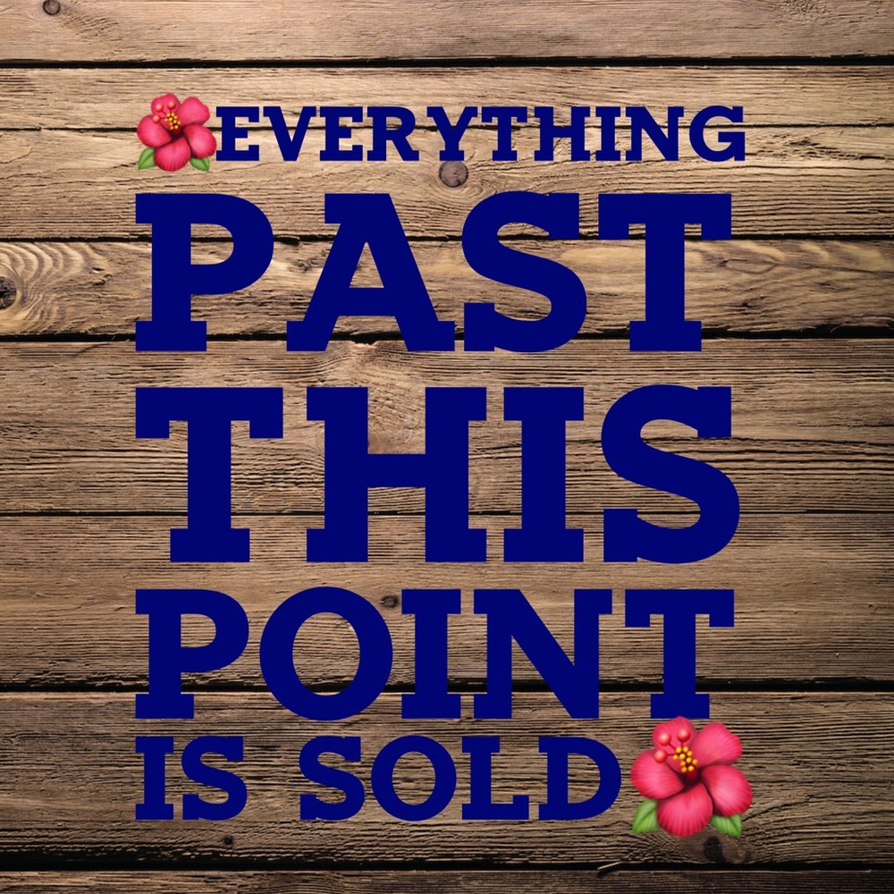 💕Everything past this point is sold💕